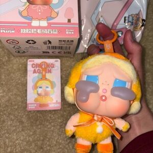 AUTHENTIC POPMART CRYBABY Crying Again Plush Pendant - Duck You